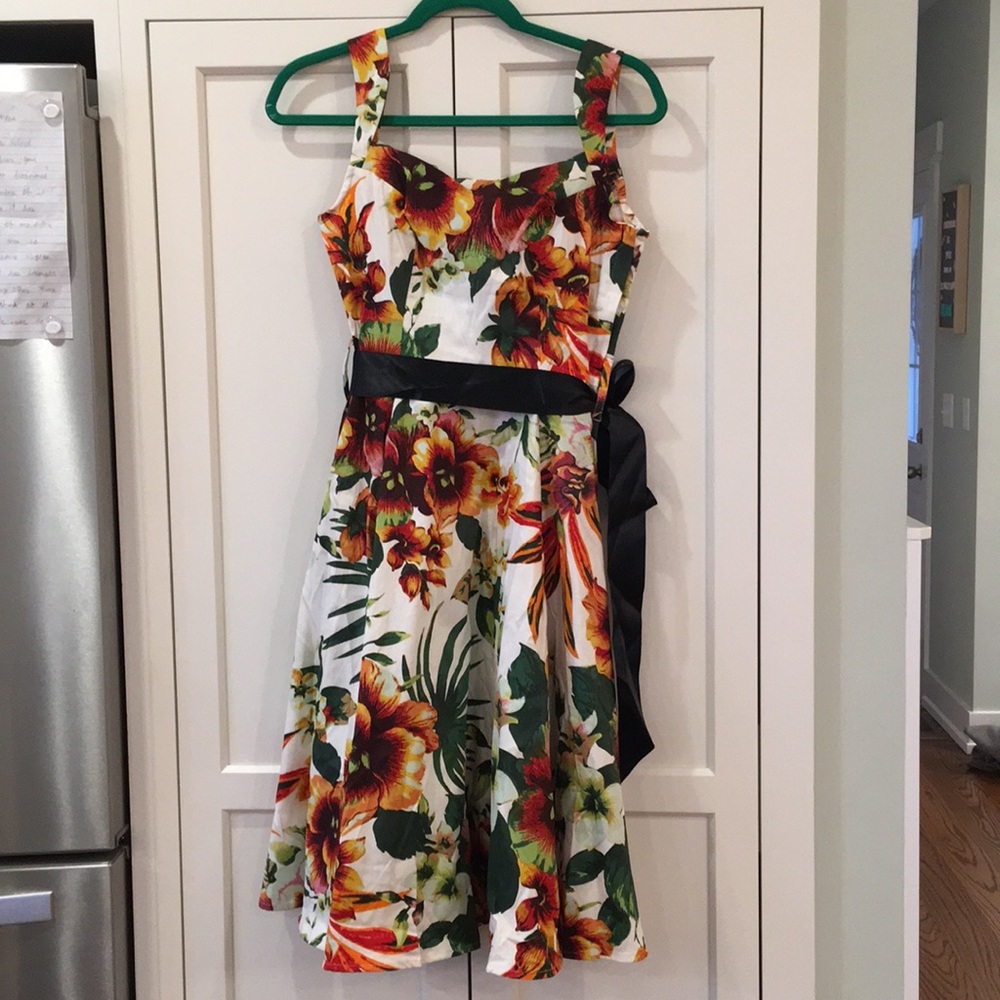 Hearts and Roses pin up dress